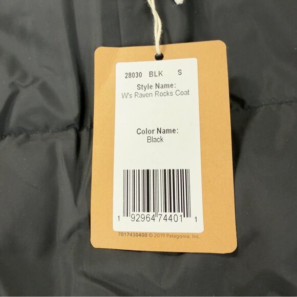 Patagonia NWT Women's Size Small Ravens Rocks Puffer Jacket 28030 - Picture 6 of 14